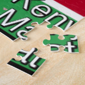 Ik hou van Kenia en "Hakuna Matata" Art Print Legpuzzel (Zijkant)