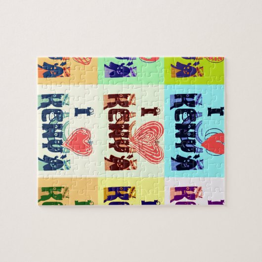 Ik hou van Kenia Legpuzzel (Horizontaal)