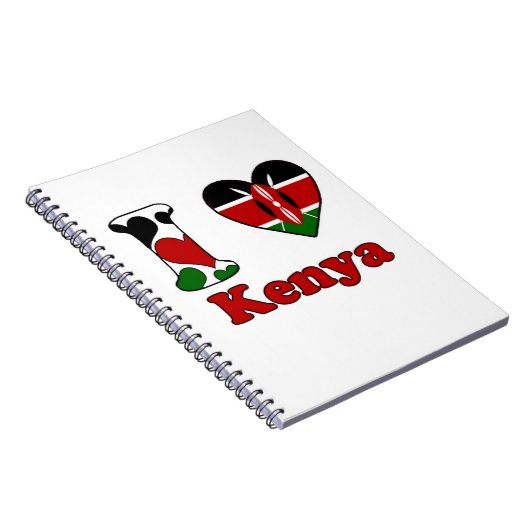 Ik hou van Kenia Notitieboek (Rechterzijde)