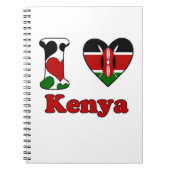 Ik hou van Kenia Notitieboek (Voorkant)