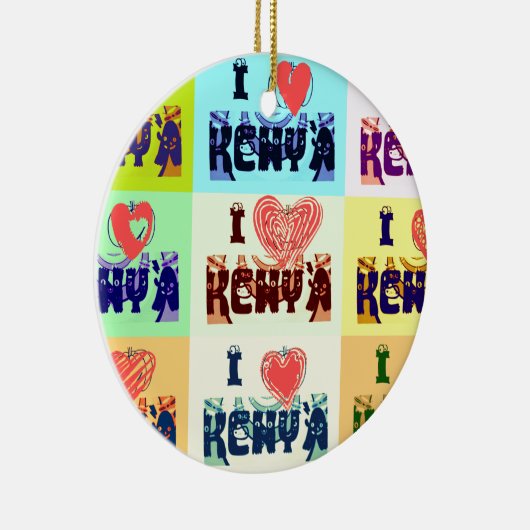 Ik hou van Kenia.png Keramisch Ornament (Rechts)