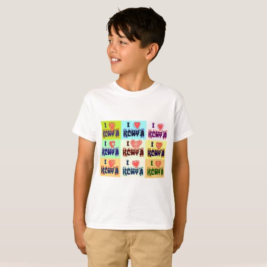 Ik hou van Kenia.png T-shirt (Voorkant volledig)