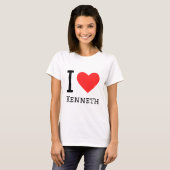 Ik hou van kenneth t-shirt (Voorkant volledig)
