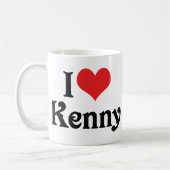 Ik hou van Kenny Koffiemok (Links)