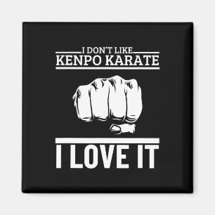 Ik hou van Kenpo Karate Funny Trots Amerikaanse Ke Magneet