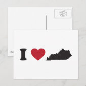 Ik hou van Kentucky Briefkaart (Voorkant / Achterkant)