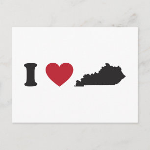 Ik hou van Kentucky Briefkaart
