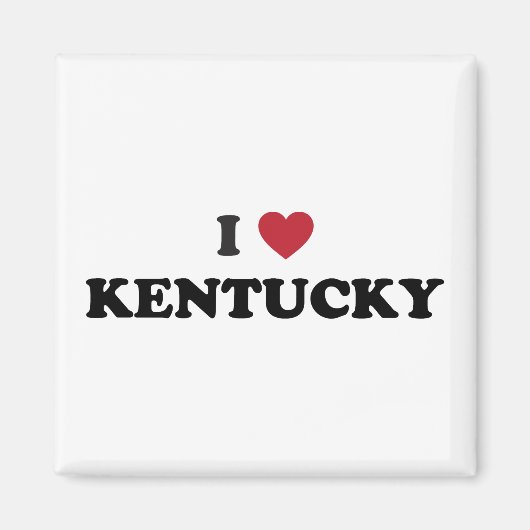 Ik hou van Kentucky Magneet (Voorkant)