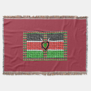 Ik hou van Kenya Blanket Deken