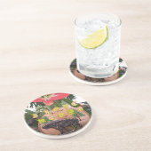 Ik hou van kenya Hakuna Matata cadeaus Zandsteen Onderzetter (Zijkant)