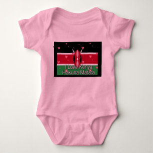 Ik hou van Kenya Hakuna Matata Kinder T - shirts