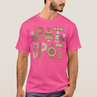 Ik hou van keramiek en aardewerk t-shirt