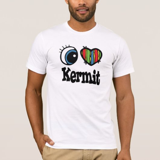 Ik hou van Kermit T-shirt (Voorkant)