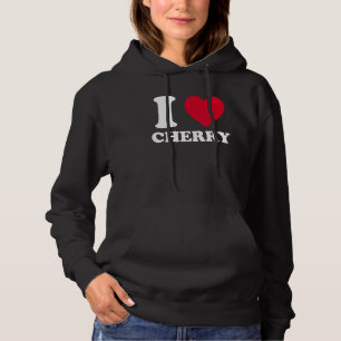 Ik hou van kersen Ik hou van kersen Fruit Bes Kost Hoodie