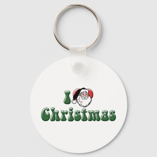 Ik Hou Van Kerst Sleutelhanger (Voorkant)