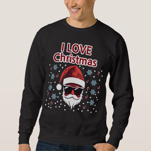 IK HOU VAN KERST T-SHIRT (Voorkant)