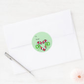 Ik hou van kerstcadeau Stickers (Envelop)