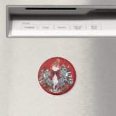 Ik hou van kerstmagneet magneet (Insitu (Vaatwasser))