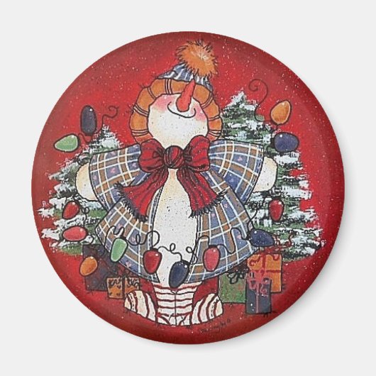 Ik hou van kerstmagneet magneet (Voorkant)