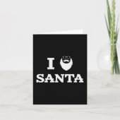 Ik hou van Kerstman Kaart (Voorkant)
