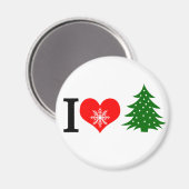 Ik hou van Kerstmis Magneet (Voorkant / Achterkant)