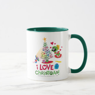 Ik hou van Kerstmis - MARVIN DE MARTIAAN™ Mok