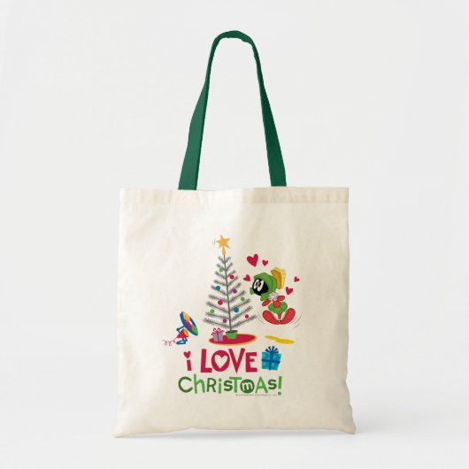 Ik hou van Kerstmis - MARVIN DE MARTIAN™ Tote Bag (Voorkant)