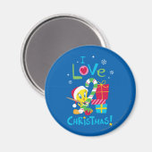 Ik hou van Kerstmis - TWEETY™ Magneet (Voorkant / Achterkant)
