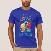 Ik hou van Kerstmis - TWEETY™ T-shirt (Voorkant)