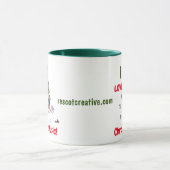 Ik hou van kerstmuziek! Mok (Midden)