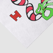 Ik hou van kersttissue paper tissuepapier (Detail)