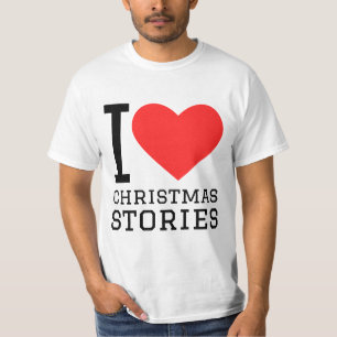 Ik hou van kerstverhalen t-shirt