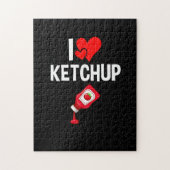 Ik hou van Ketchup Legpuzzel (Verticaal)