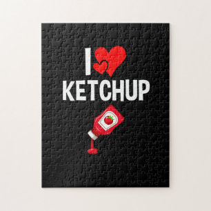 Ik hou van Ketchup Legpuzzel