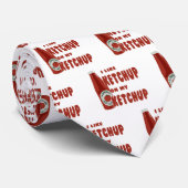 Ik hou van Ketchup op m'n ketchup. Stropdas (Opgerold)