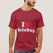 Ik hou van Ketchup T-shirt (Voorkant)