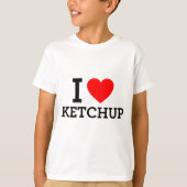 Ik hou van Ketchup T-shirt (Voorkant)