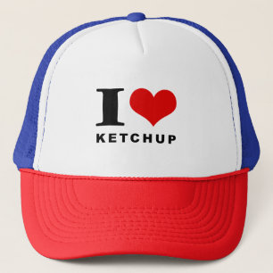 Ik hou van ketchup trucker pet