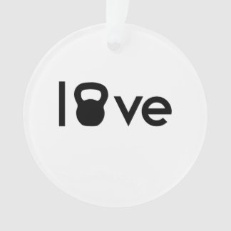 Ik hou van Kettlebells Ornament