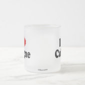 Ik hou van Keulen Matglas Koffiemok (Center)