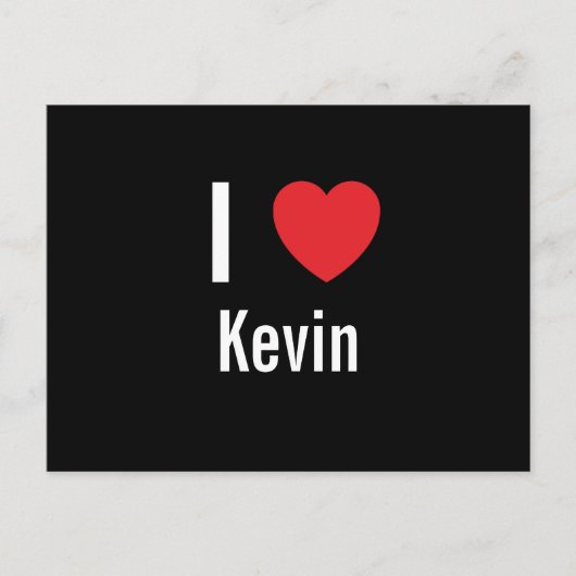 Ik hou van Kevin Briefkaart (Voorkant)
