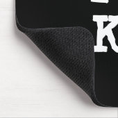 Ik hou van Kia hart T-Shirt Muismat (Hoek)