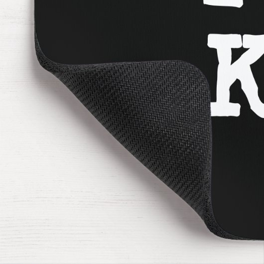 Ik hou van Kia hart T-Shirt Muismat (Hoek)