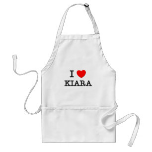 Ik hou van Kiara Standaard Schort