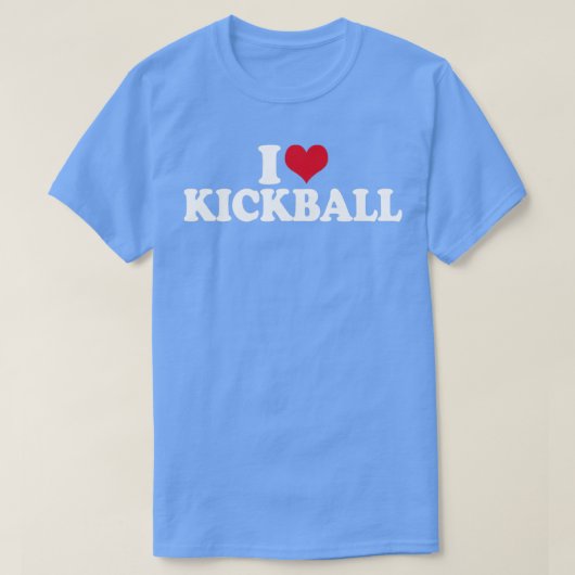 Ik hou van Kickball T-shirt (Design voorkant)