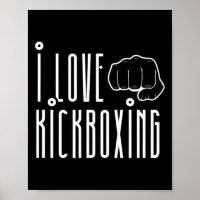 Ik hou van kickboksen Kickbox Kick Boksen Kickboxe