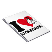 Ik hou van kickboksen notitieboek (Rechterzijde)