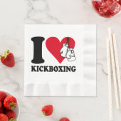 Ik hou van kickboksen servet (Insitu)