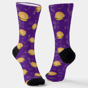 Ik hou van Kiddie Cheeseburgers Sokken