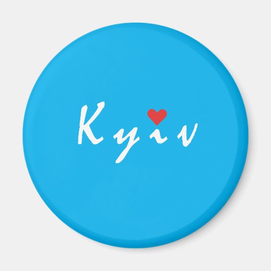 Ik hou van Kiev Magneet (Voorkant)